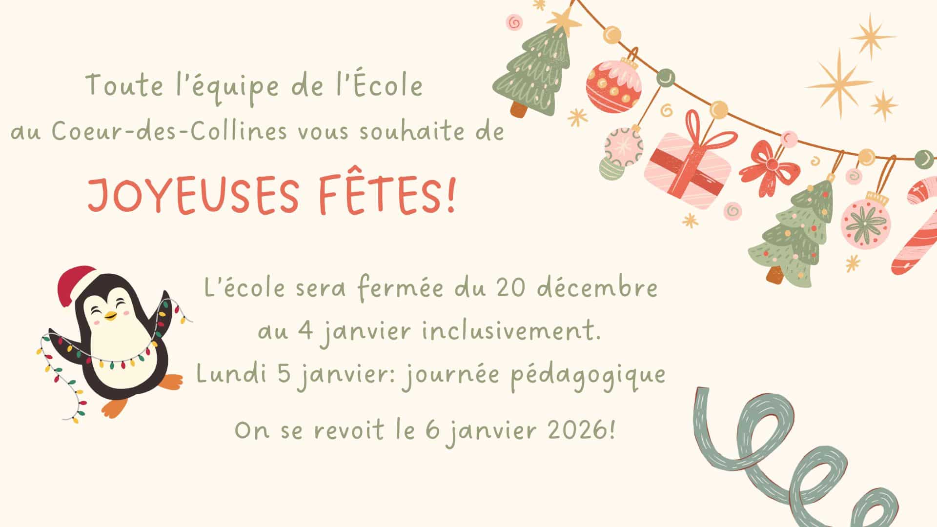 Joyeuses fetes C d C