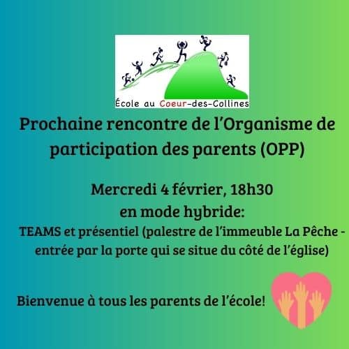 OPP Coeur des Collines 4 fevrier 2026