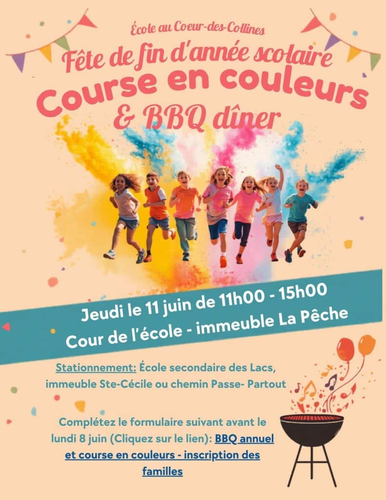 BBQ annuel et course en couleurs - 11 juin 2026 6 4 1